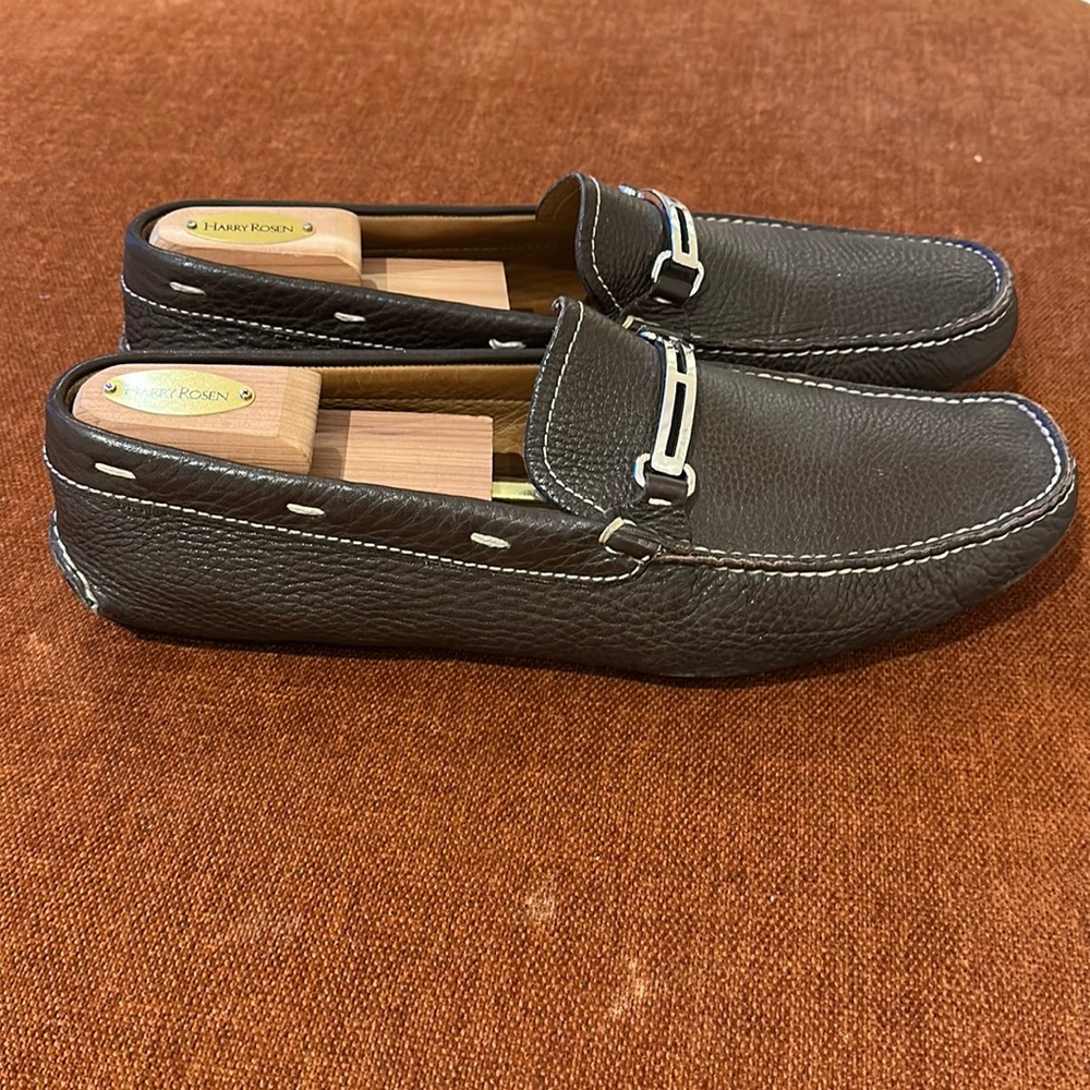 Men’s Prada Loafers in brown deerskin - UKSize 11.5